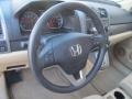 Ivory 2009 Honda CR-V EX 4WD Steering Wheel