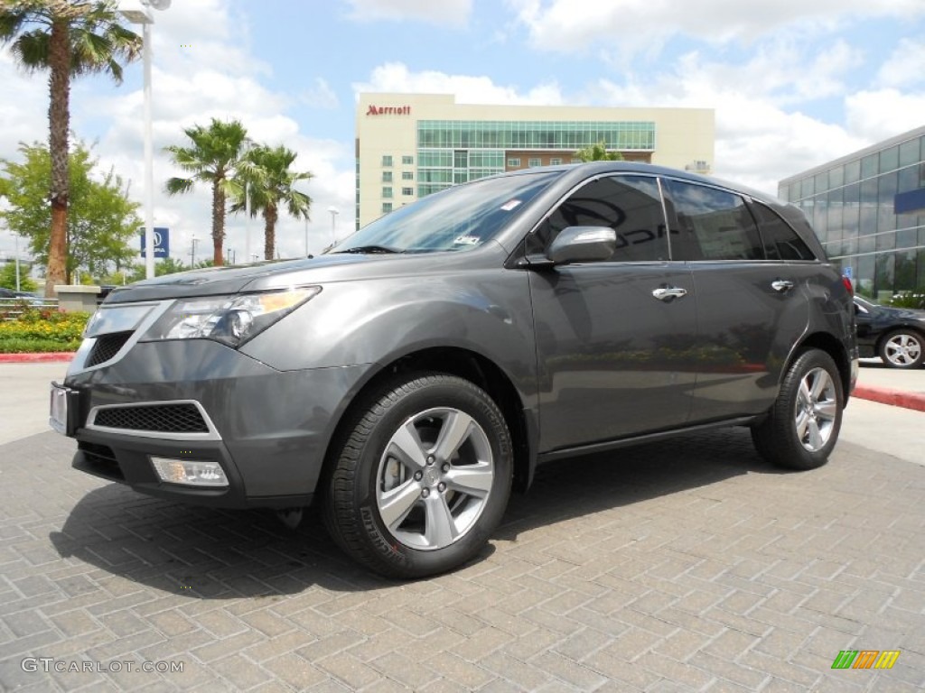 Polished Metal Metallic 2012 Acura MDX SH-AWD Technology Exterior Photo #91410782