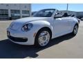2014 Pure White Volkswagen Beetle 2.5L Convertible  photo #1