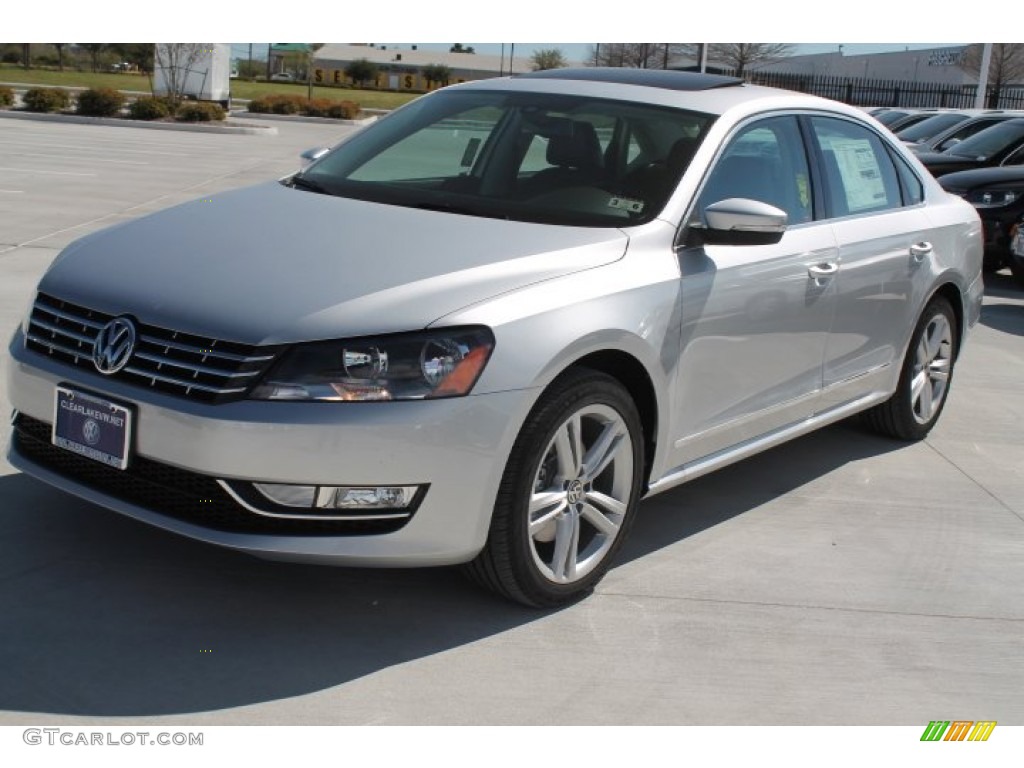 2014 Passat TDI SEL Premium - Reflex Silver Metallic / Titan Black photo #3