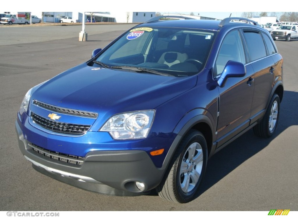 Blue Topaz Metallic 2013 Chevrolet Captiva Sport LS Exterior Photo #91412204