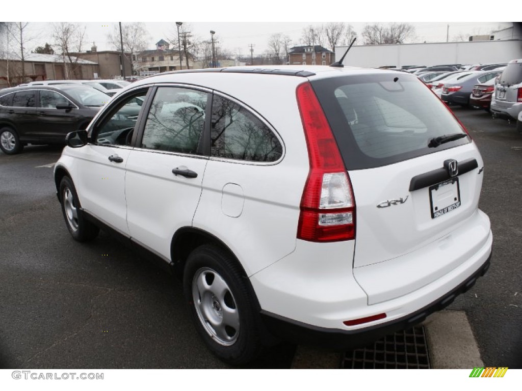 2011 CR-V LX 4WD - Taffeta White / Gray photo #10