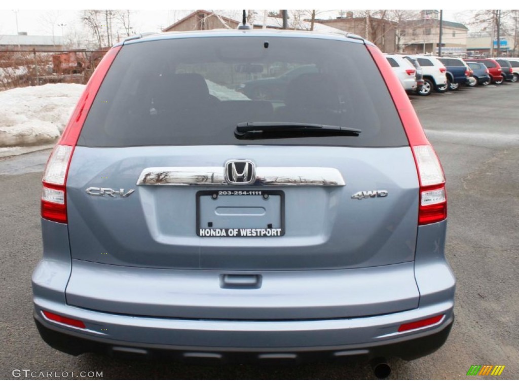 2011 CR-V EX-L 4WD - Glacier Blue Metallic / Gray photo #7