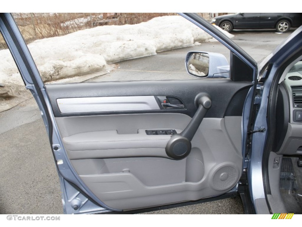 2011 CR-V EX-L 4WD - Glacier Blue Metallic / Gray photo #19