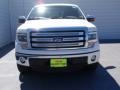 2014 White Platinum Ford F150 Lariat SuperCrew  photo #8