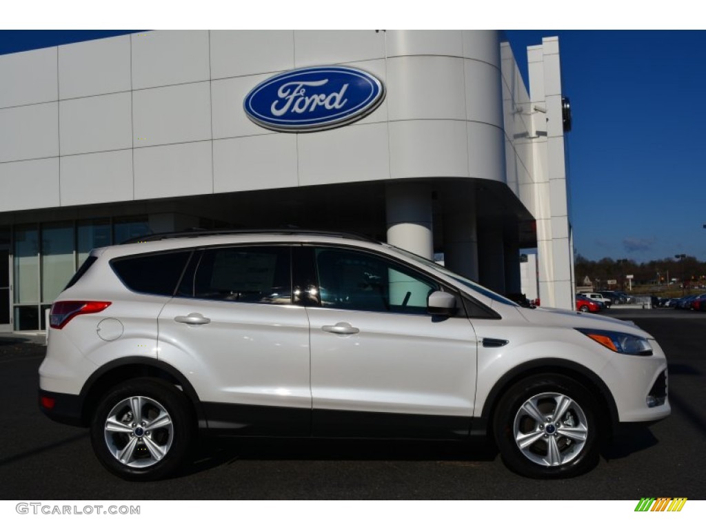 2014 Escape SE 1.6L EcoBoost - White Platinum / Medium Light Stone photo #2