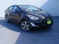 2014 Black Hyundai Elantra Limited Sedan  photo #1