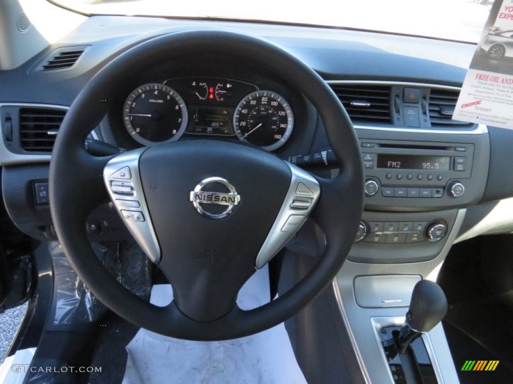 2014 Sentra SV - Graphite Blue / Charcoal photo #11