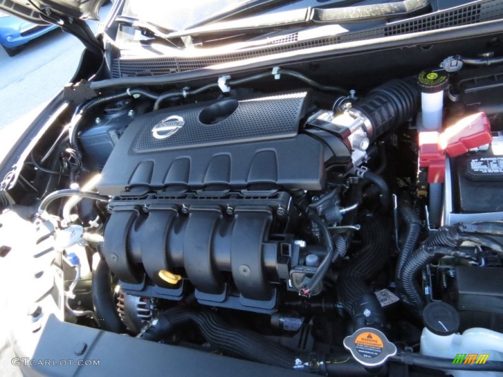 2014 Sentra SV - Graphite Blue / Charcoal photo #13