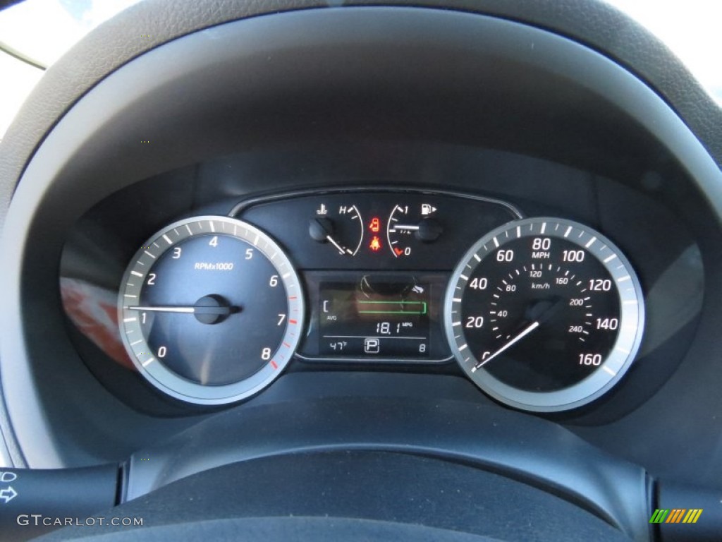 2014 Sentra SV - Graphite Blue / Charcoal photo #14