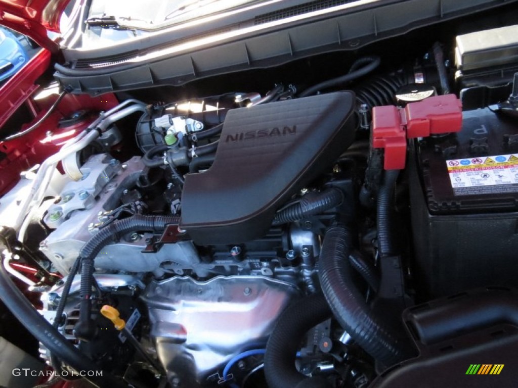 2014 Nissan Rogue Select S 2.5 Liter DOHC 16-Valve CVTCS 4 Cylinder Engine Photo #91419350