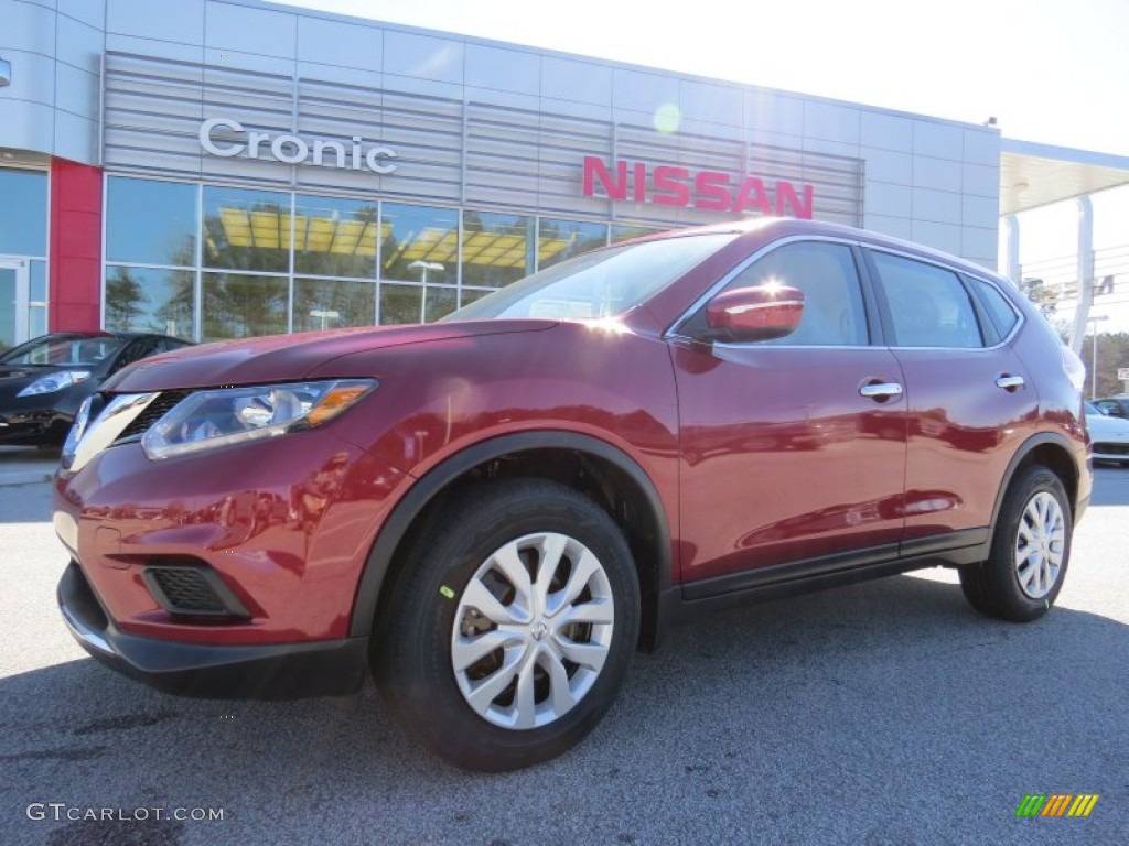 2014 Rogue S - Cayenne Red / Almond photo #1