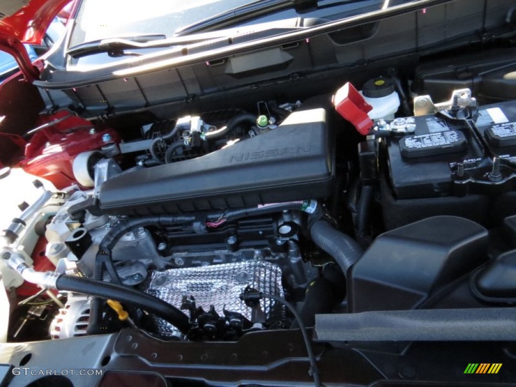 2014 Nissan Rogue S 2.5 Liter DOHC 16-Valve CVTCS 4 Cylinder Engine Photo #91419740