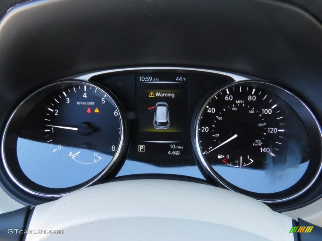 2014 Nissan Rogue S Gauges Photo #91419782