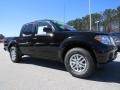 2014 Super Black Nissan Frontier SV Crew Cab  photo #7