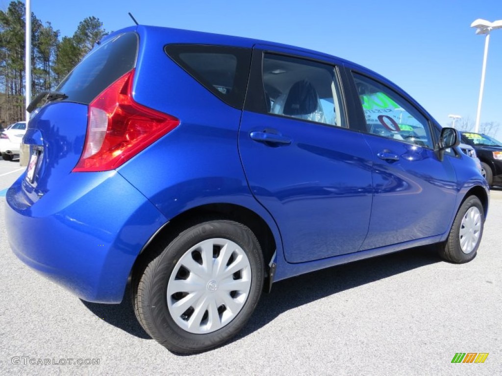 2014 Versa Note S Plus - Metallic Blue / Charcoal photo #4