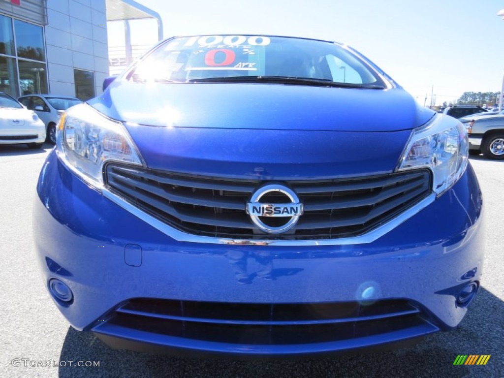 2014 Versa Note S Plus - Metallic Blue / Charcoal photo #7