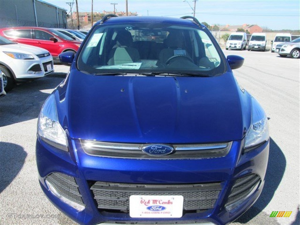 2014 Escape SE 1.6L EcoBoost - Deep Impact Blue / Medium Light Stone photo #2