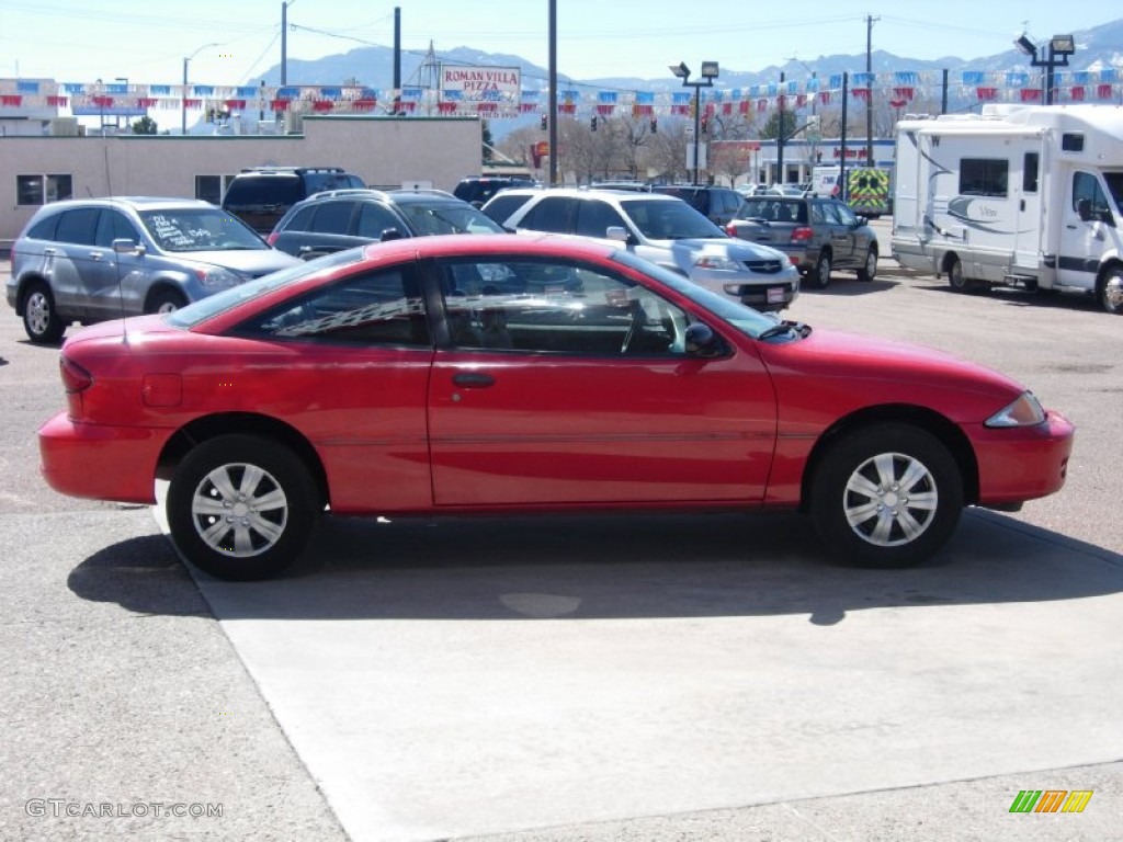 2001 Cavalier Coupe - Bright Red / Graphite photo #14