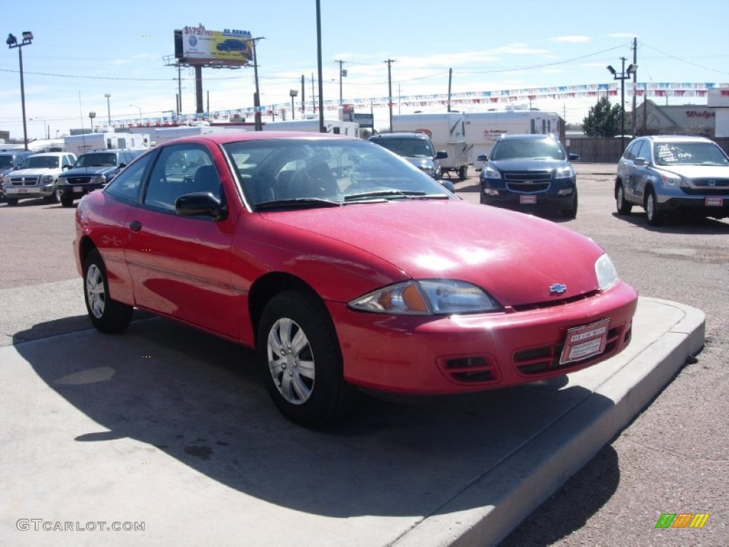 2001 Cavalier Coupe - Bright Red / Graphite photo #15