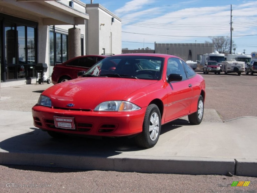 2001 Cavalier Coupe - Bright Red / Graphite photo #20