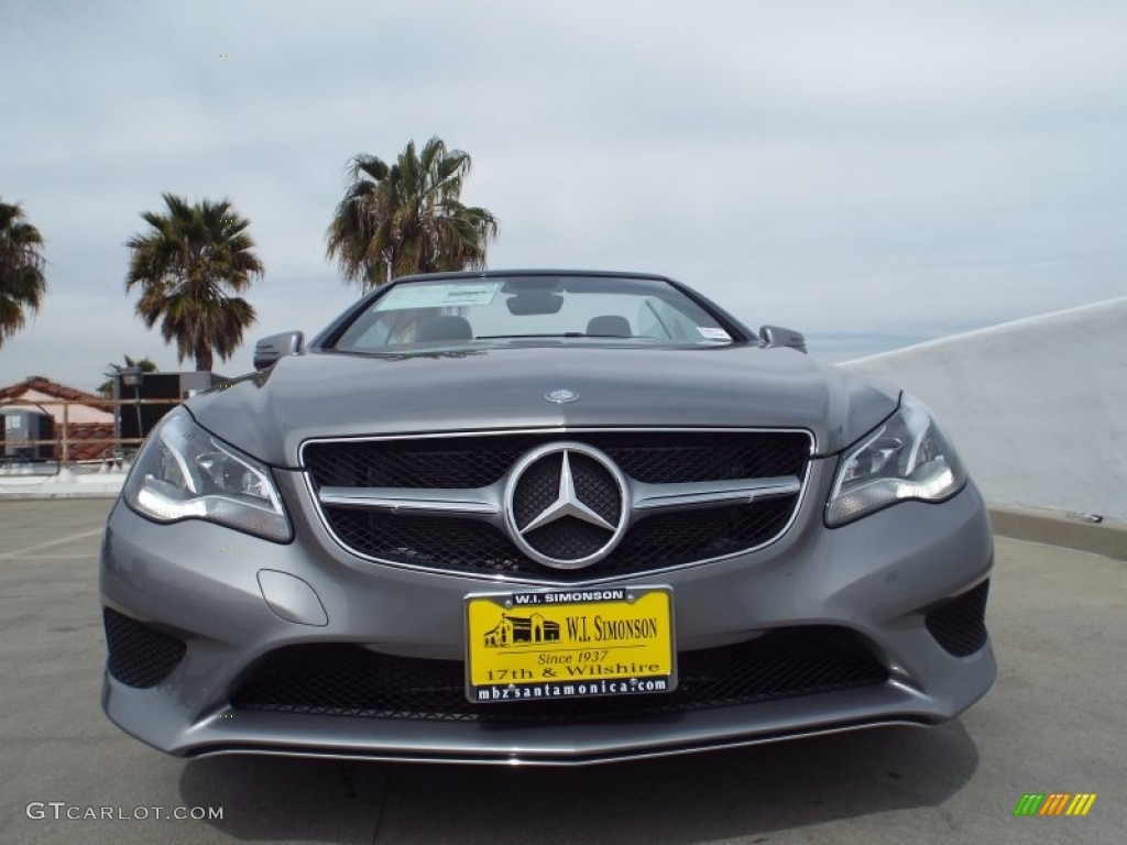 2014 E 350 Cabriolet - Paladium Silver Metallic / Black photo #2