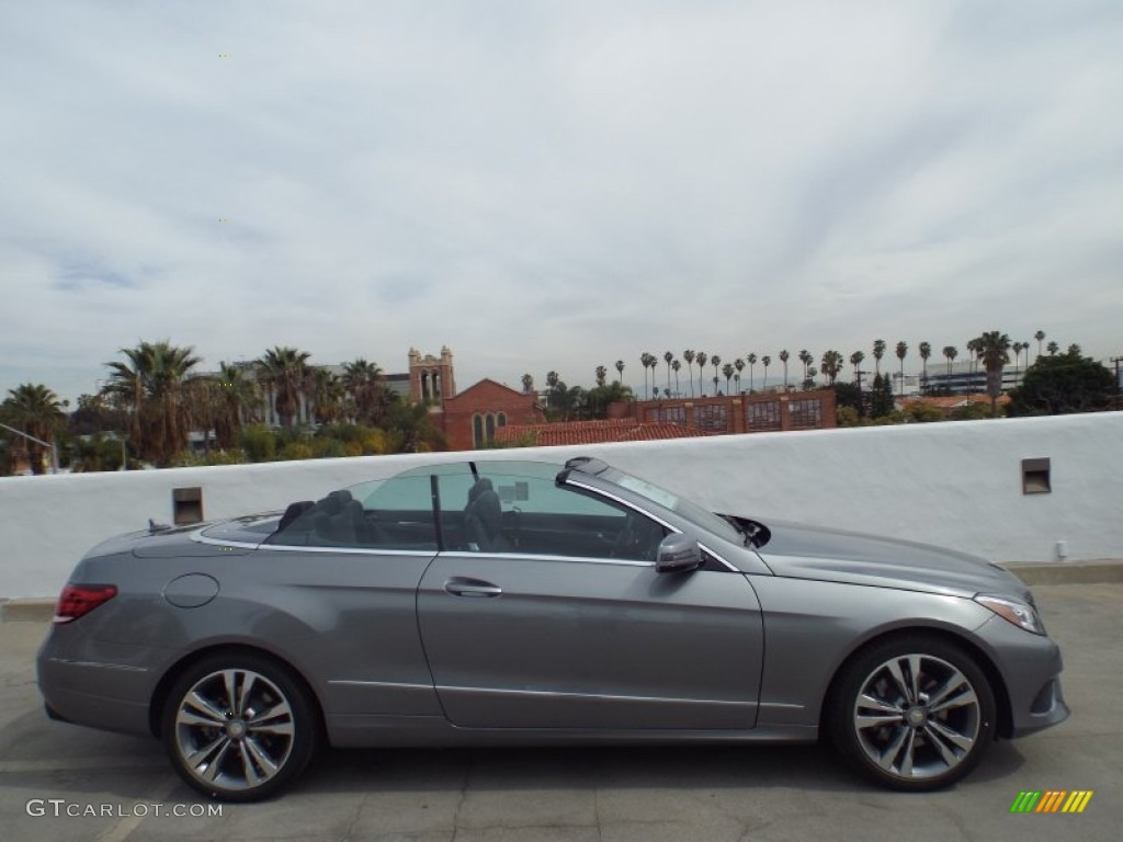 2014 E 350 Cabriolet - Paladium Silver Metallic / Black photo #3