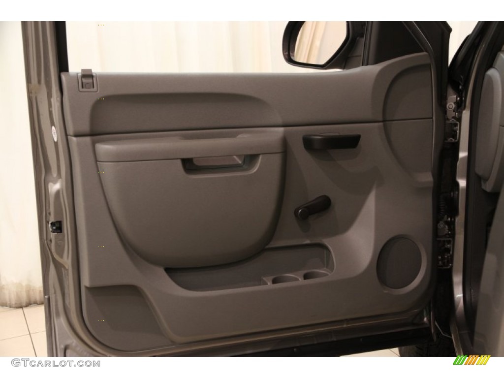 2013 Chevrolet Silverado 1500 LS Regular Cab Dark Titanium Door Panel Photo #91423242