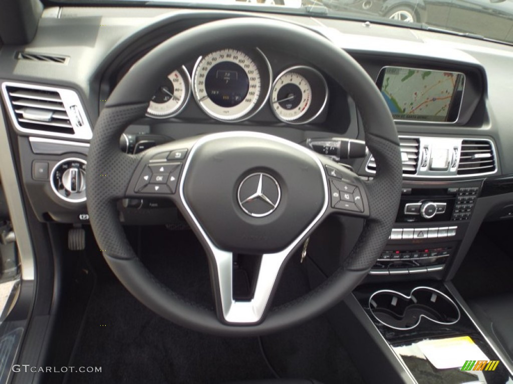 2014 E 350 Cabriolet - Paladium Silver Metallic / Black photo #7