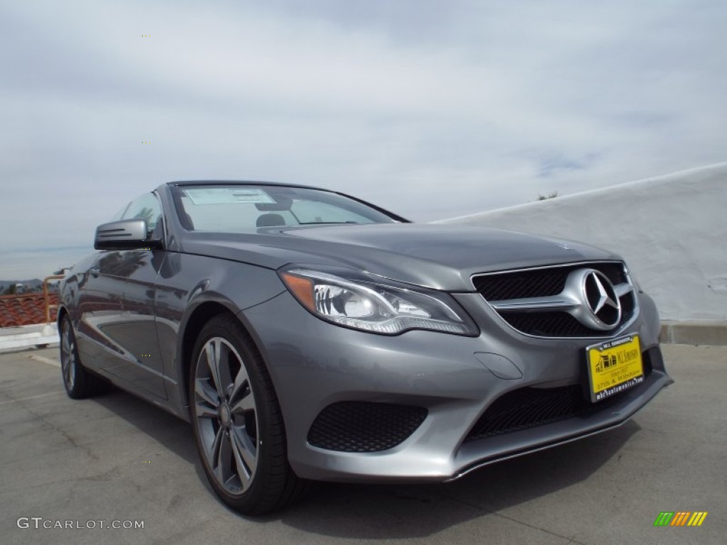 2014 E 350 Cabriolet - Paladium Silver Metallic / Black photo #11