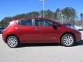 2014 Cayenne Red Nissan LEAF S  photo #6