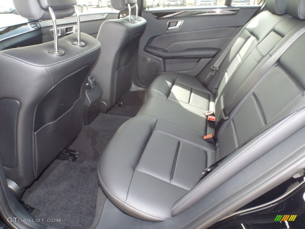 2014 E 350 Sport Sedan - Black / Black photo #8