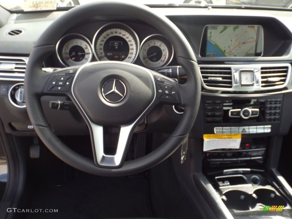 2014 E 350 Sport Sedan - Black / Black photo #9