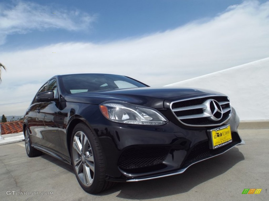 2014 E 350 Sport Sedan - Black / Black photo #11