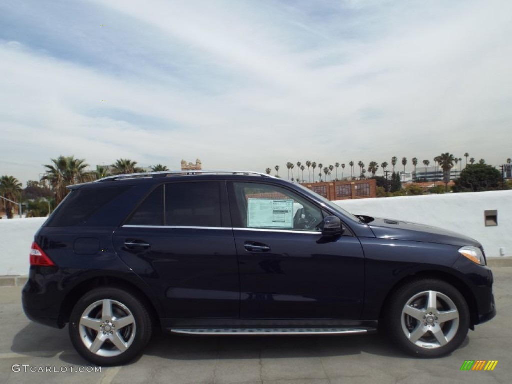 Lunar Blue Metallic 2014 Mercedes-Benz ML 350 BlueTEC 4Matic Exterior Photo #91424216