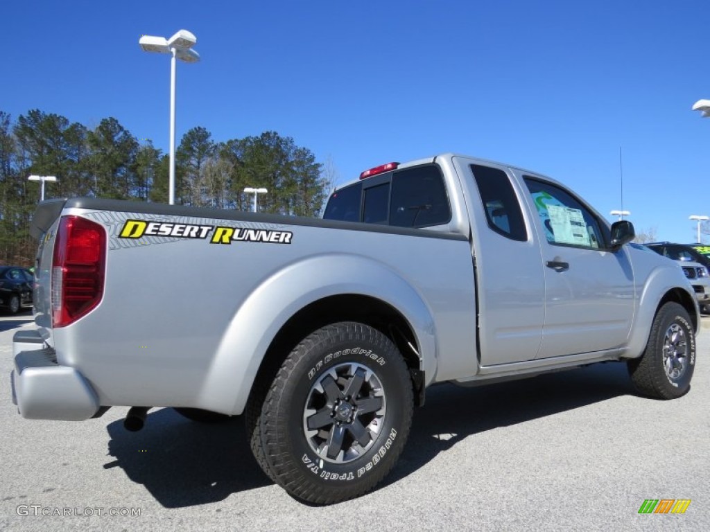 Brilliant Silver 2014 Nissan Frontier Desert Runner King Cab Exterior Photo #91424726