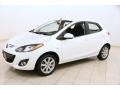 2012 Crystal White Pearl Mica Mazda MAZDA2 Touring  photo #3