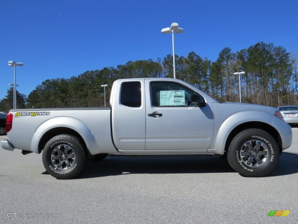Brilliant Silver 2014 Nissan Frontier Desert Runner King Cab Exterior Photo #91424753