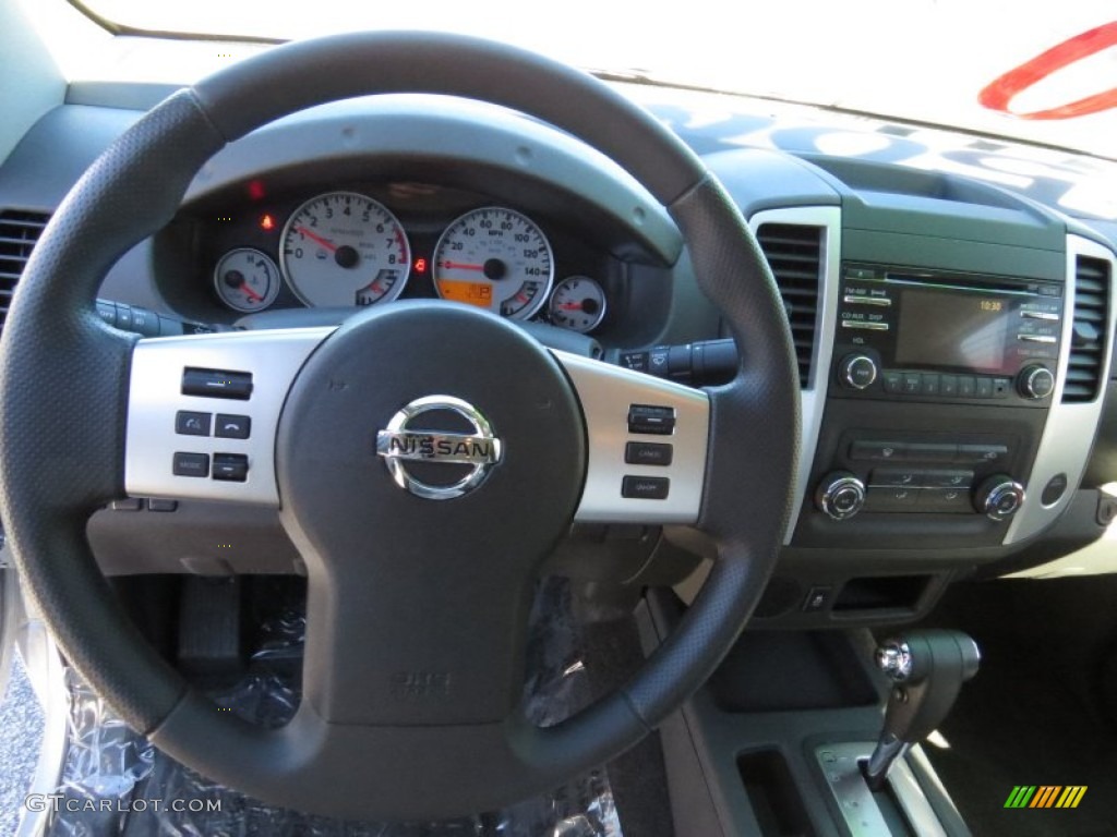 2014 Nissan Frontier Desert Runner King Cab Graphite Dashboard Photo #91424870