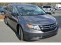 2014 Modern Steel Metallic Honda Odyssey LX  photo #2