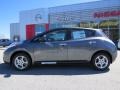 2014 Gun Metallic Nissan LEAF SV  photo #2