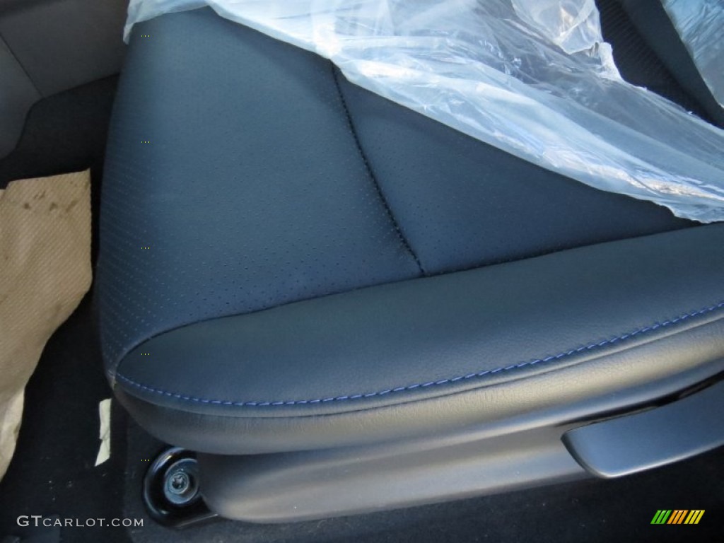 Black Interior 2014 Nissan LEAF SL Photo #91427306