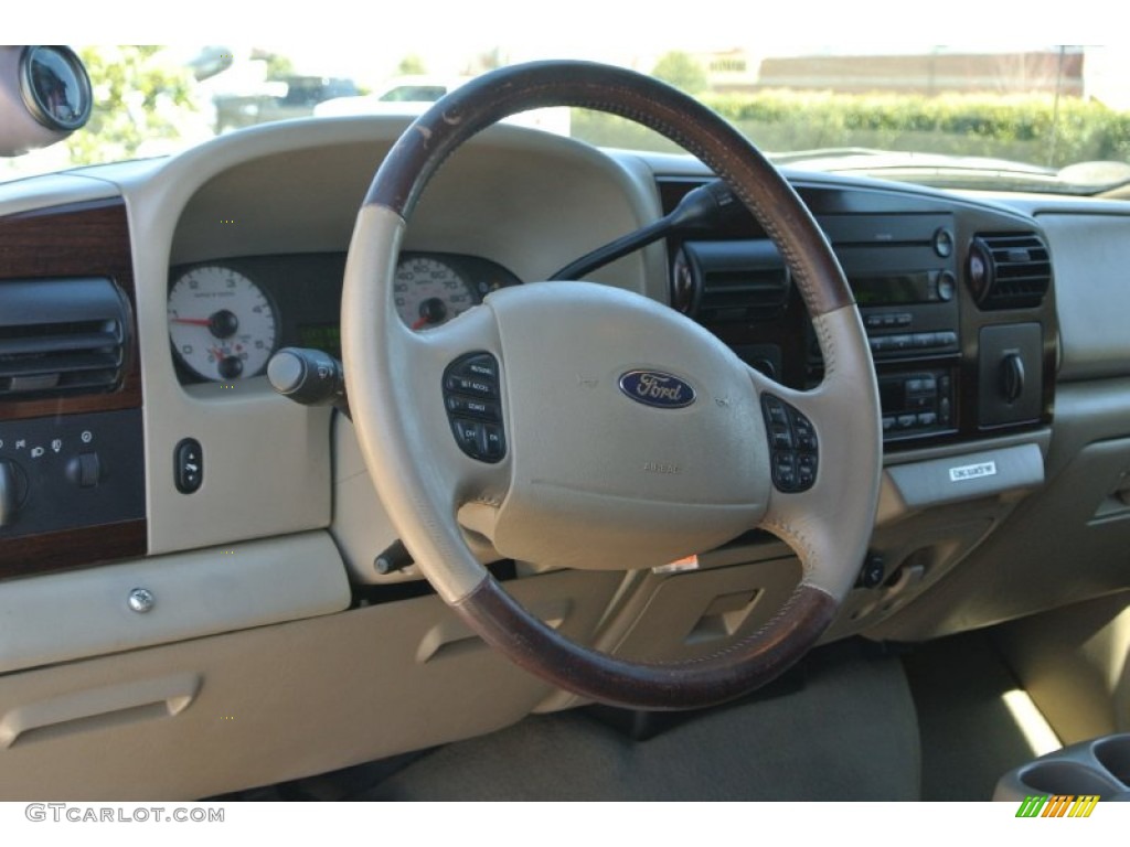 2006 F250 Super Duty King Ranch Crew Cab 4x4 - Oxford White / Castano Brown Leather photo #28