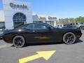 2014 Black Dodge Challenger R/T Blacktop  photo #8