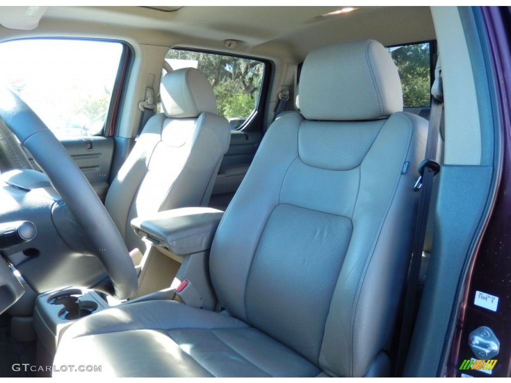 2008 Honda Ridgeline RTL Front Seat Photo #91428686