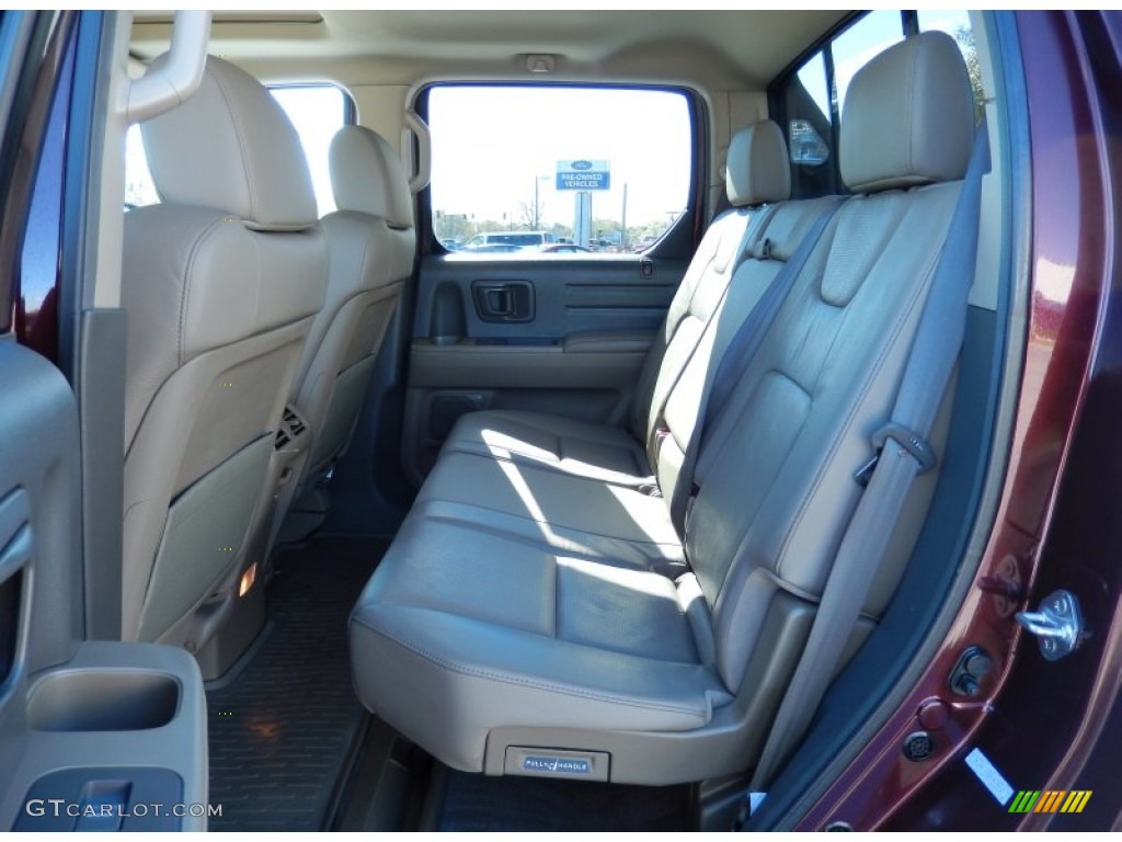 Beige Interior 2008 Honda Ridgeline RTL Photo #91428734