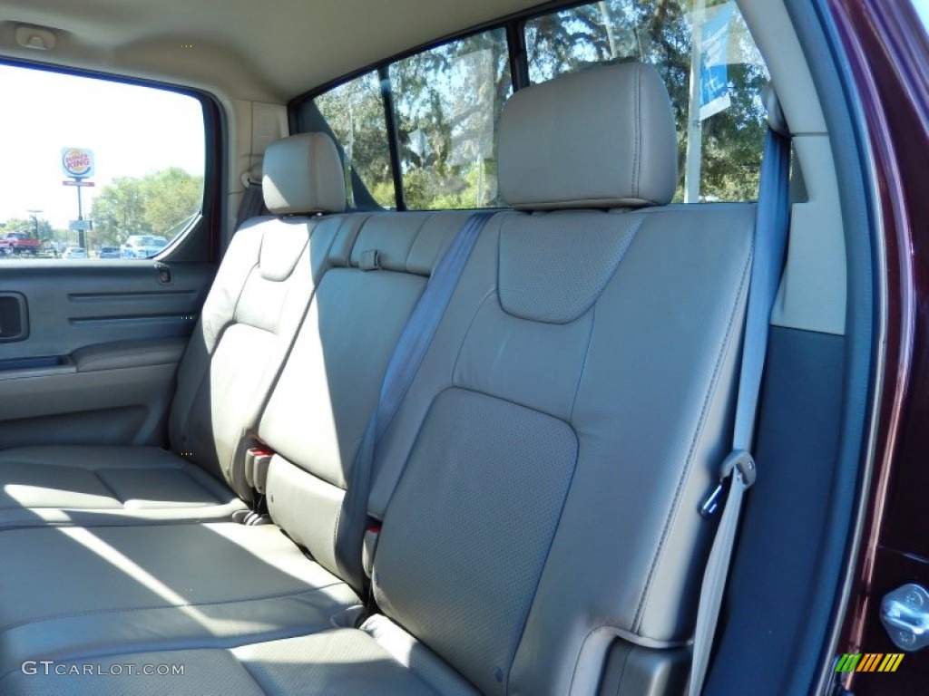 2008 Honda Ridgeline RTL Interior Color Photos