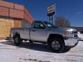 Silver Ice Metallic 2014 Chevrolet Silverado 2500HD WT Regular Cab 4x4