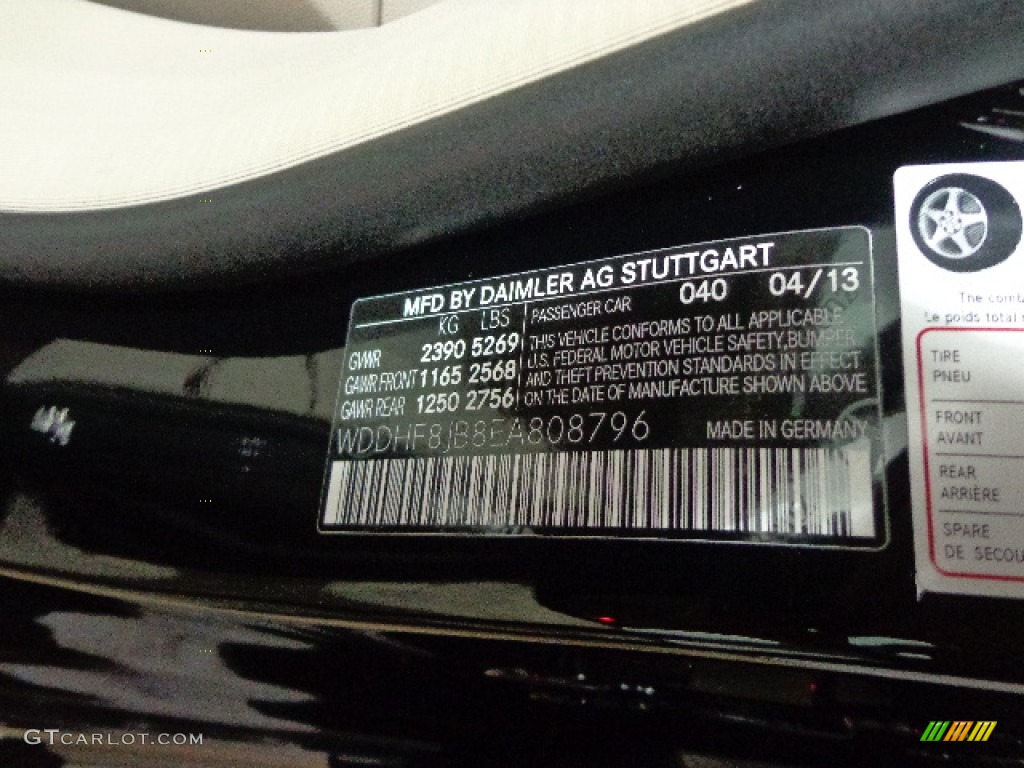 2014 E 350 4Matic Sport Sedan - Black / Silk Beige/Espresso Brown photo #22
