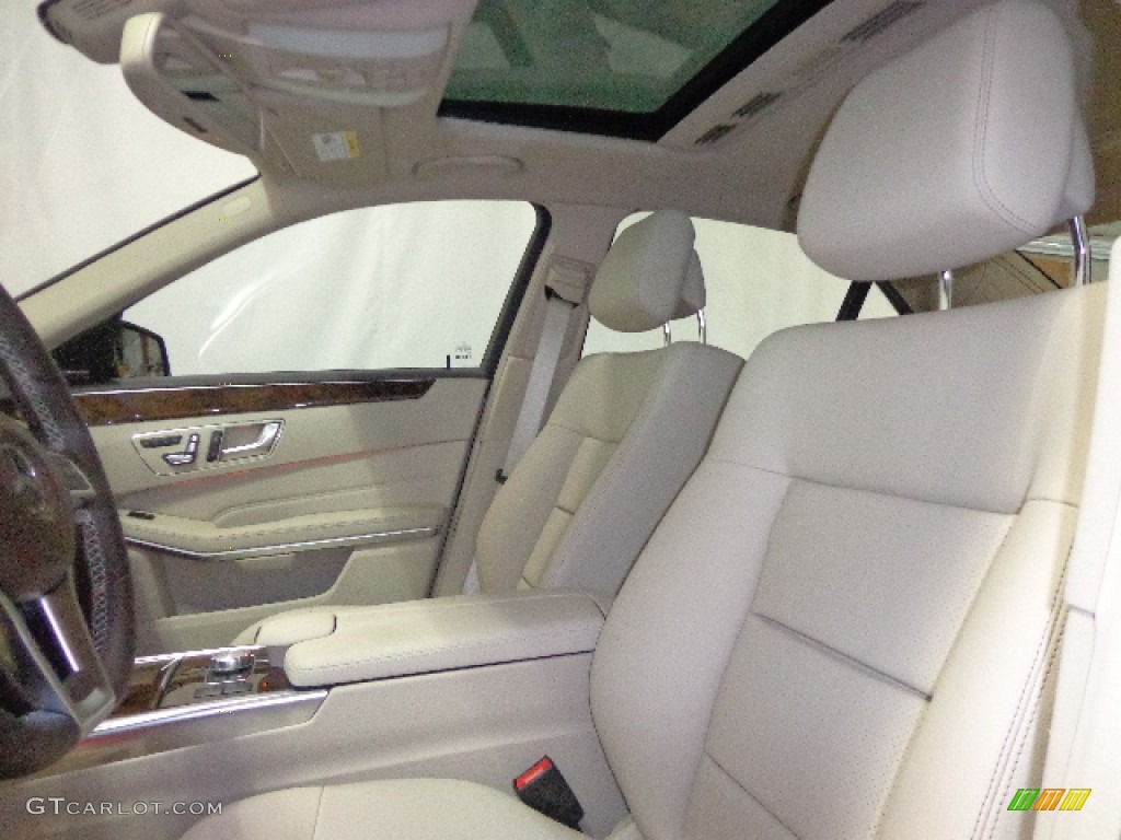 2014 E 350 4Matic Sport Sedan - Black / Silk Beige/Espresso Brown photo #25